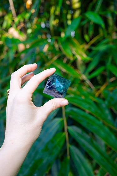 Fluorite Octahedron